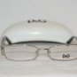 New D&G Dolce & Gabbana 5090 Silver 52-17 Eyeglasses: Mod. 5090 (1005) & Case