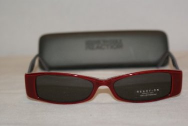 New Reaction Kenneth Cole Sunglass Mod. CV Spring Reaction Col. 659 & Case