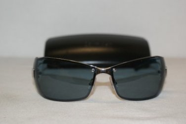 New Calvin Klein 2064 Silver & Blue Sunglasses: Mod. 2064 (189) & Case