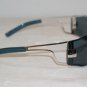New Calvin Klein 2064 Silver & Blue Sunglasses: Mod. 2064 (189) & Case