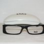 Brand New D&G Dolce & Gabbana Black Eyeglasses: Mod. 1155-B (501) 50-16 & Case