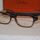 Brand New Cole Haan Eyeglass Mod. 961 Col.Plum Horn W/ Wood!! 51-17-140 & Case