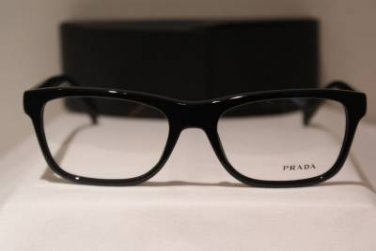 Brand New PRADA Eyeglass Mod. VPR 19P Col. 1AB-1O1 55-18-140 & Case