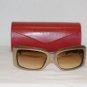 Brand New Valentino 5449 Beige Sunglasses: Mod. 5449 & Case