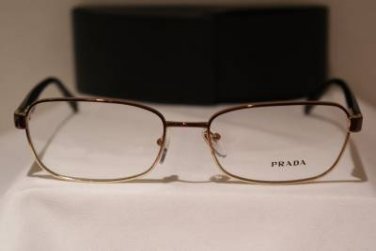 Brand New PRADA Eyeglass Mod. VPR 62O Col. AAX-1O1 55-17-135 & Case