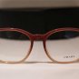 Brand New PRADA Eyeglass Mod. VPR 19O Col. JAH-1O1 52-17-135 & Case