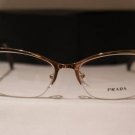 Brand New PRADA Eyeglass Mod. VPR 50P Col. ZVN-1O1 52-17-140 & Case