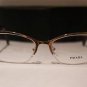 Brand New PRADA Eyeglass Mod. VPR 50P Col. ZVN-1O1 52-17-140 & Case