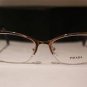 Brand New PRADA Eyeglass Mod. VPR 50P Col. ZVN-1O1 52-17-140 & Case