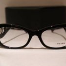 Brand New PRADA Eyeglass Mod. VPR 10Q Col. 1AB-1O1 54-19-135 & Case W/STONES!!!