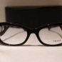 Brand New PRADA Eyeglass Mod. VPR 10Q Col. 1AB-1O1 54-19-135 & Case W/STONES!!!