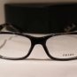 Brand New PRADA Eyeglass Mod. VPR 14P Col. EAR-1O1 53-17-145 & Case W/WOOD!!!