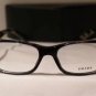 Brand New PRADA Eyeglass Mod. VPR 14P Col. EAR-1O1 53-17-145 & Case W/WOOD!!!
