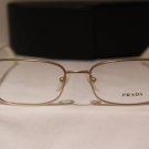 Brand New PRADA Eyeglass Mod. VPR 62O Col. EAG-1O1 53-17-135 & Case