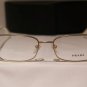 Brand New PRADA Eyeglass Mod. VPR 62O Col. EAG-1O1 53-17-135 & Case