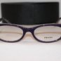 Brand New PRADA Eyeglass Mod. VPR 03P Col. MAT-1O1 51-17-140 & Case