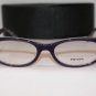 Brand New PRADA Eyeglass Mod. VPR 03P Col. MAT-1O1 51-17-140 & Case