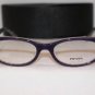 Brand New PRADA Eyeglass Mod. VPR 03P Col. MAT-1O1 51-17-140 & Case