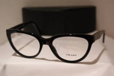 Brand New PRADA Eyeglass Mod. VPR 10P Col. 1AB-1O1 50-17-140 & Case