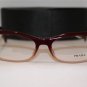 Brand New PRADA Eyeglass Mod. VPR 21O Col. JAJ-1O1 53-17-135 & Case