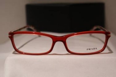 Brand New PRADA Eyeglass Mod. VPR 14N Col. AB9-1O1 54-16-135 & Case