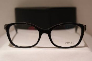 Brand New PRADA Eyeglass Mod. VPR 13O Col. 1AB-1O1 52-17-135 & Case