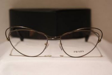 Brand New PRADA Eyeglass Mod. VPR 56Q Col. QE3-1O1 53-17-135 & Case
