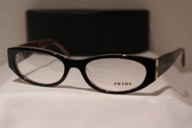 Brand New PRADA Eyeglass Mod. VPR 03P Col. MAS-1O1 51-17-140 & Case