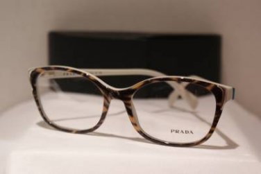 Brand New PRADA Eyeglass Mod. VPR 13O Col. GAB-1O1 54-17-140 & Case
