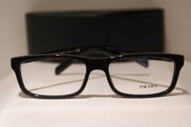 Brand New PRADA Eyeglass Mod. VPR 02O Col. 1AB-1O1 55-16-140 & Case