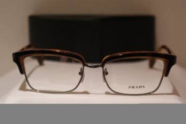 Brand New PRADA Eyeglass Mod. VPR 21P Col. NAK-1O1 53-17-140 & Case