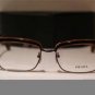 Brand New PRADA Eyeglass Mod. VPR 21P Col. NAK-1O1 53-17-140 & Case