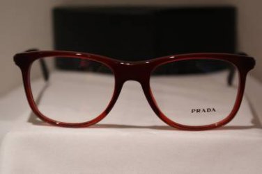 Brand New PRADA Eyeglass Mod. VPR 13P Col. MAX-1O1 52-18-140 & Case