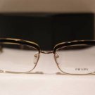 Brand New PRADA Eyeglass Mod. VPR 21P Col. NAI-1O1 53-17-140 & Case