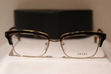 Brand New PRADA Eyeglass Mod. VPR 21P Col. NAI-1O1 53-17-140 & Case