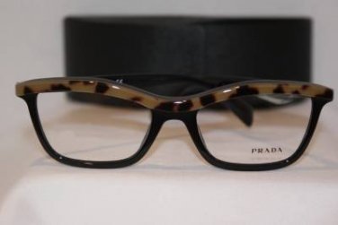 Brand New PRADA Eyeglass Mod. VPR 17P-A Col. MA5-1O1 52-18-140 & Case