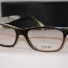 Brand New PRADA Eyeglass Mod. VPR 14P Col. EAQ-1O1 53-17-145 & Case W/WOOD!!!