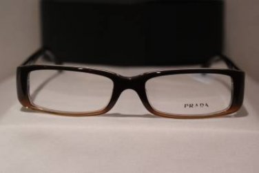 Brand New PRADA Eyeglass Mod. VPR 07M Col. ZXB-1O1 51-16-135 & Case