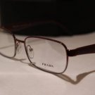 Brand New PRADA Eyeglass Mod. VPR 62O Col. JAL-1O1 55-17-135 & Case