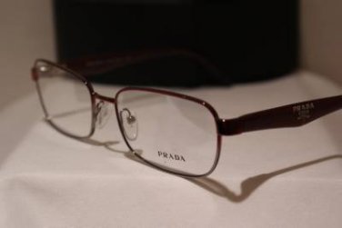 Brand New PRADA Eyeglass Mod. VPR 62O Col. JAL-1O1 55-17-135 & Case