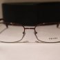 Brand New PRADA Eyeglass Mod. VPR 62O Col. JAL-1O1 55-17-135 & Case