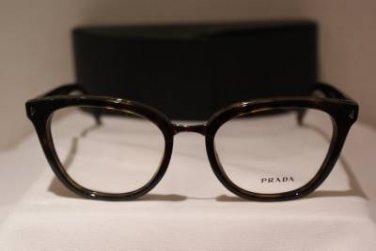 Brand New PRADA Eyeglass Mod. VPR 06P Col. 2AU-1O1 52-18-140 & Case