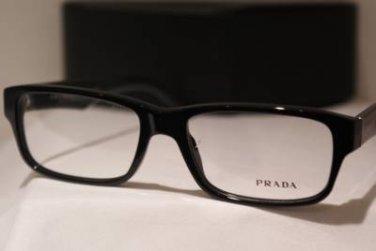 Brand New PRADA Eyeglass Mod. VPR 16M Col. 1AB-1O1 53-16-140 & Case