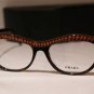 Brand New PRADA Eyeglass Mod. VPR 22P Col. MA4-1O1 54-16-140 & Case W/STONES!!!