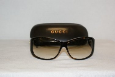 Brand New Gucci 2592 Olive Amber Sunglasses: Mod. 2592 & Case
