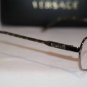 Brand New VERSACE Eyeglass Mod. 1192 Col. 1001 52-16-135 & Case