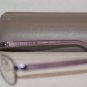 Brand New BCBGMaxazria Eyeglass Mod. Gabriella Col. Plum 50-18-130 & Case