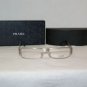 Brand New Prada 64I Silver 52-14 Eyeglasses: Mod. VPR 64I & Case