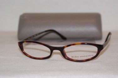 Brand New BCBGMaxazria Eyeglass Mod. Renata Col. Tortoise 48-17-135 & Case