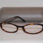 Brand New BCBGMaxazria Eyeglass Mod. Renata Col. Tortoise 48-17-135 & Case